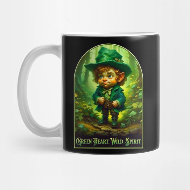Watercolor Leprechaun Spirit by HolidayBug